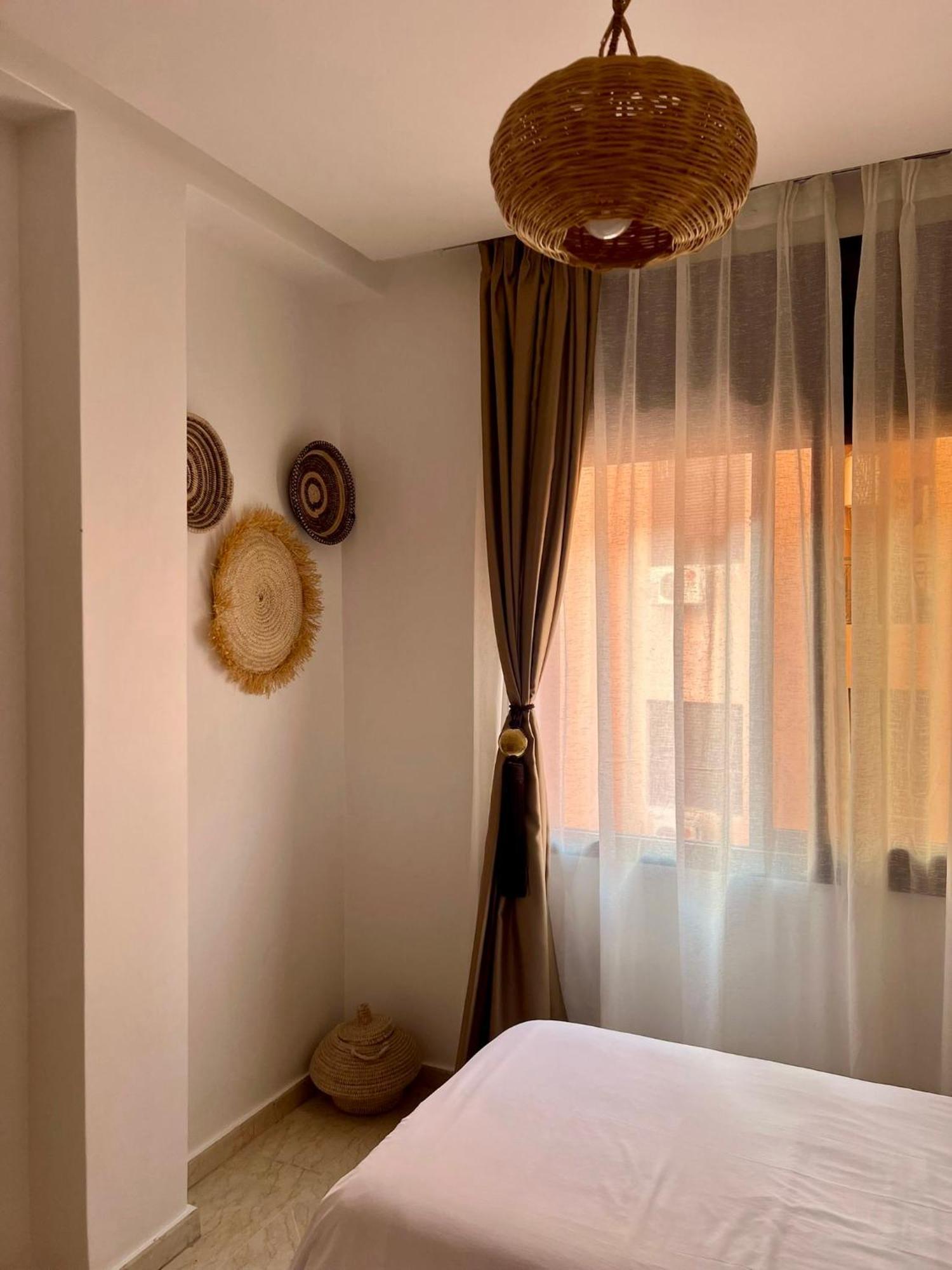 Cosy Appartement Au Coeur De Gueliz Marrakesh Exterior foto