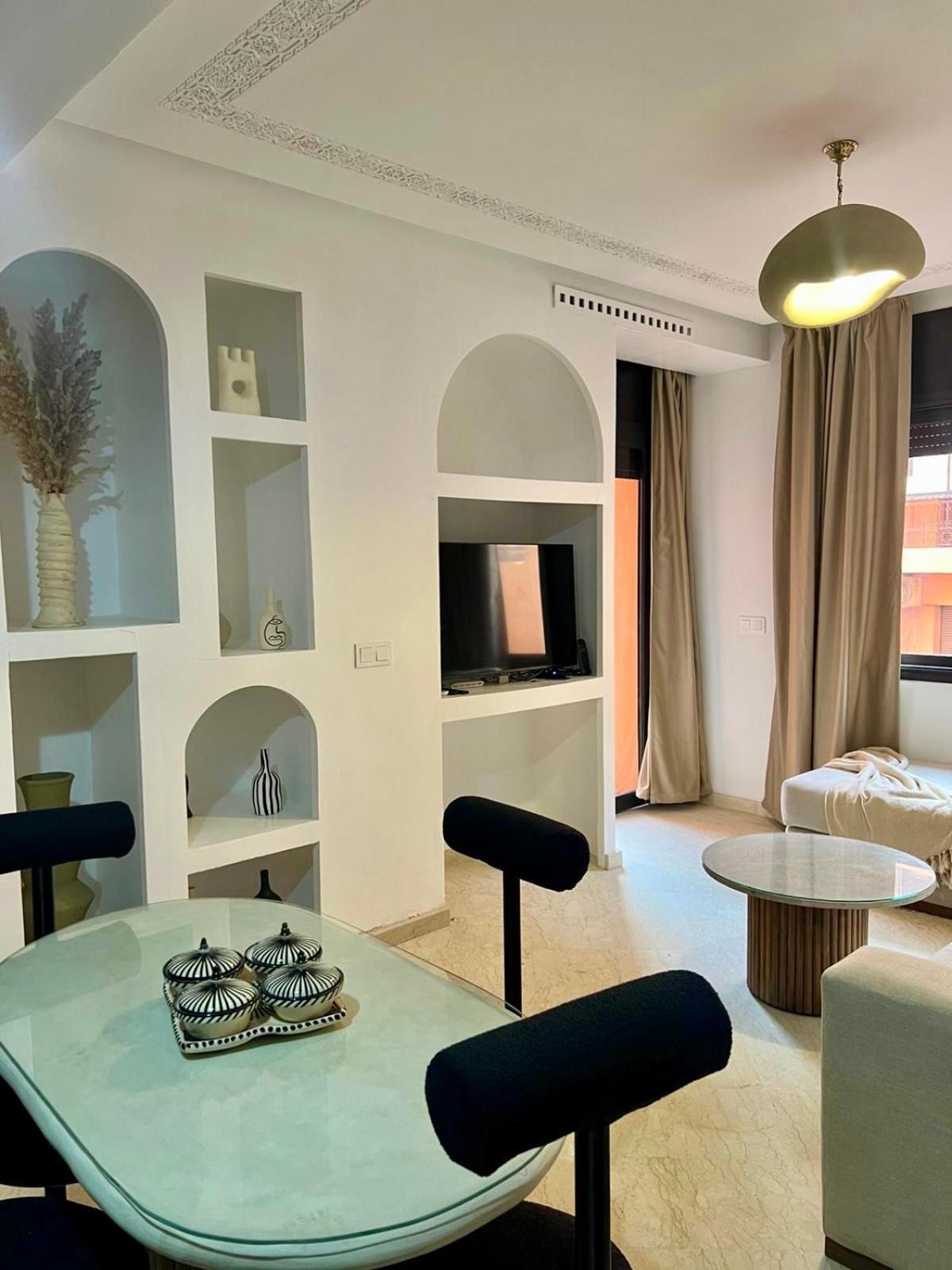 Cosy Appartement Au Coeur De Gueliz Marrakesh Exterior foto